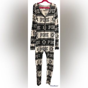 PINK VS Onsie Pajamas Long Johns